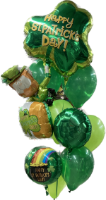 St Patrick's Day Bouquet Mylar Balloon