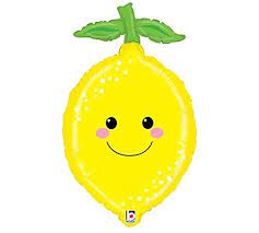 Produce Pal Lemon 26 Inch Mylar Balloon Inflated
