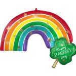 St. Patrick's Day Rainbow 31″ Balloon