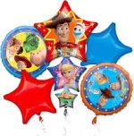 Toy Story 4 Forky Mylar Balloon Bouquet Inflated