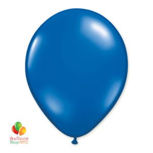 Royal Blue Latex Party Balloon 12 inch Inflated